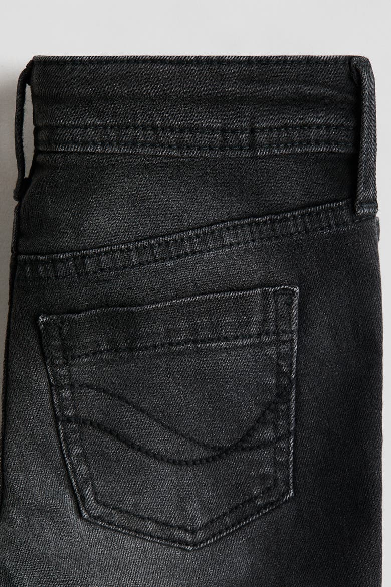 Flared Leg Low Jeans, Alternate, color, Denim black