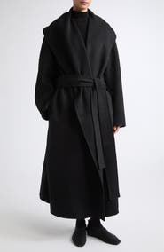 TOTEME Hooded Belted Coat