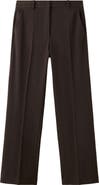 MANGO Pinstripe Straight Leg Pants