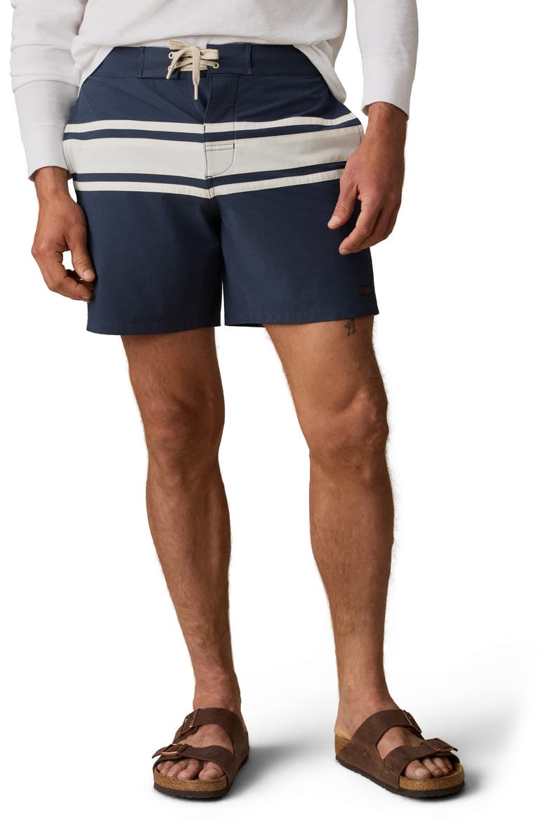 All Day Board Shorts, Main, color, BLUE NIGHTS SURF STRIPE