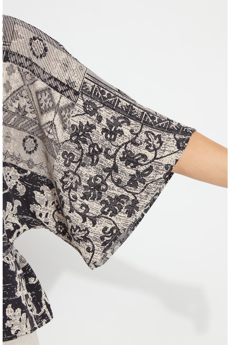 Ipanema Mix Print Woven Shirt, Alternate, color, CASA DA MUSICA