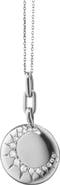Monica Rich Kosann Sun Locket Pendant Necklace
