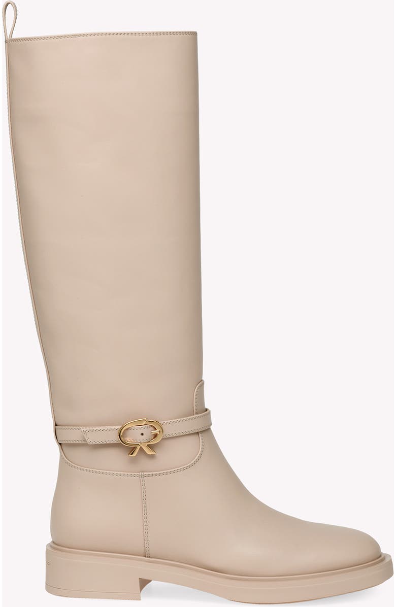 Gianvito Rossi Ribbon Cavalier Boots, Main, color,