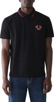 True Religion Logo Graphic Polo