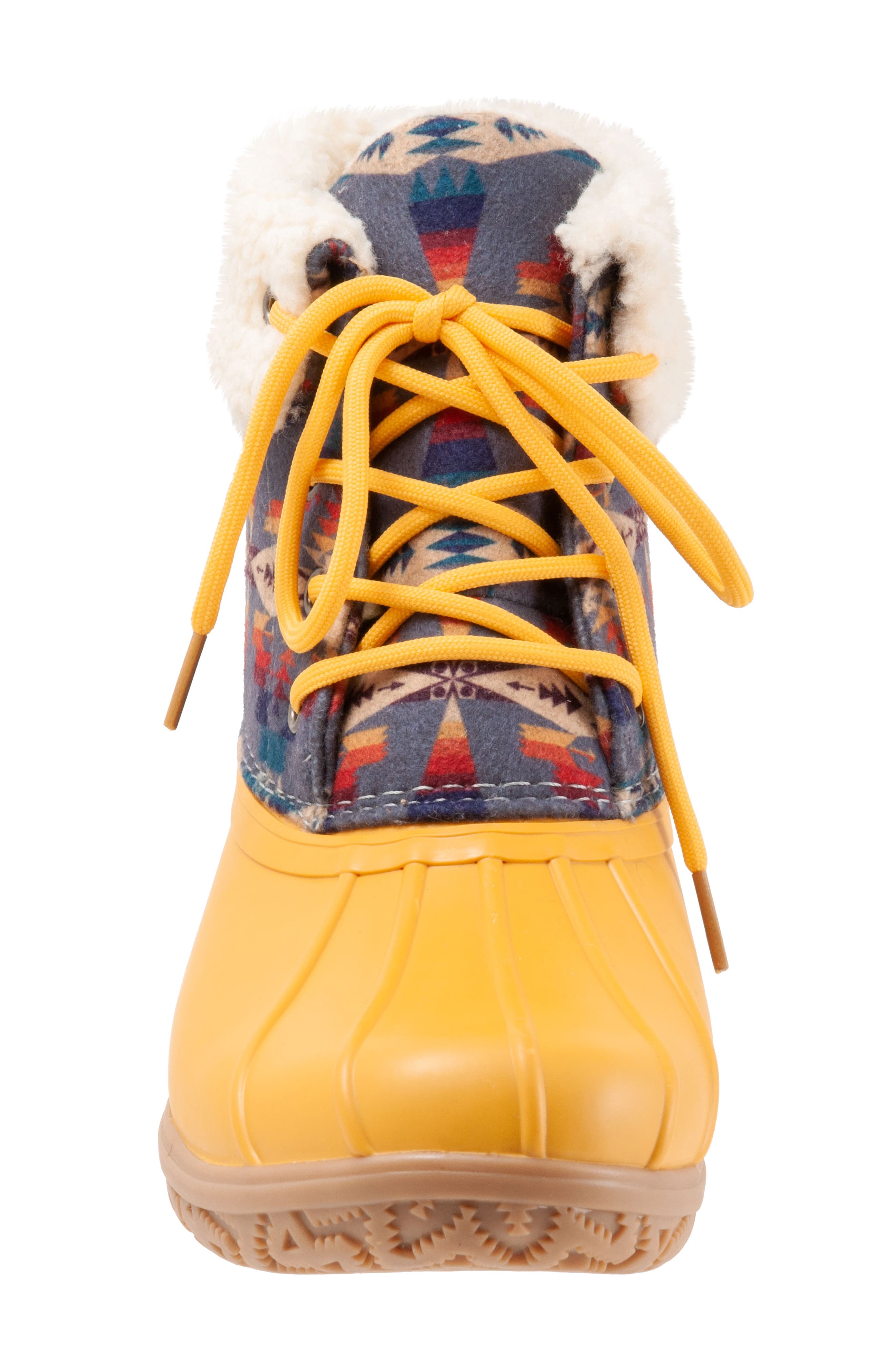 Pendleton Faux Shearling Lined Waterproof Duck Boot, Alternate, color, 