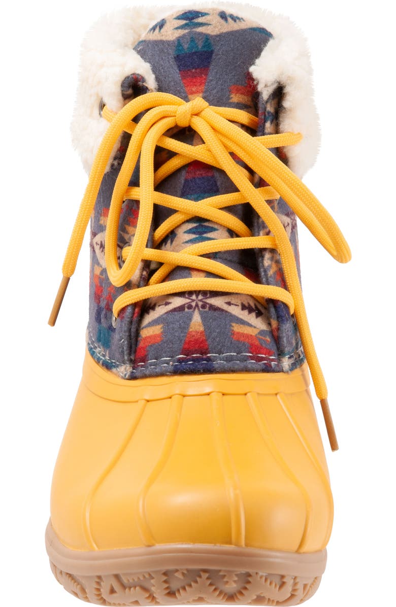 Pendleton Faux Shearling Lined Waterproof Duck Boot, Alternate, color,
