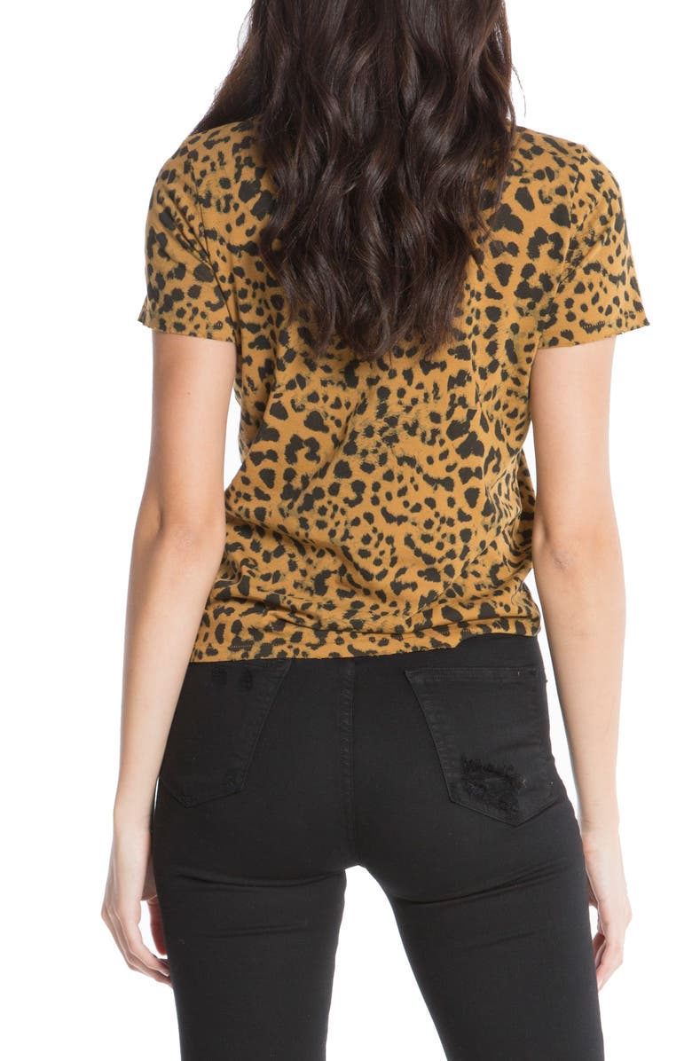 n:PHILANTHROPY Jigsaw BFF Leopard T-Shirt, Alternate, color,