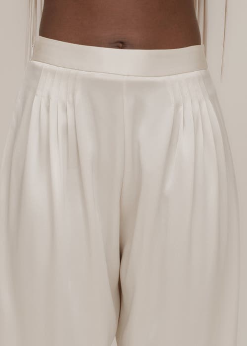 Contessa Mills Mane Shiny Triacetate Loose-fitting Pants In Multi