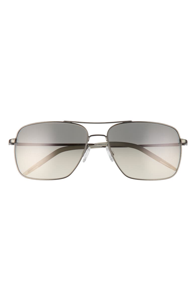 Oliver Peoples Clifton 54mm Gradient Aviator Sunglasses, Main, color, 