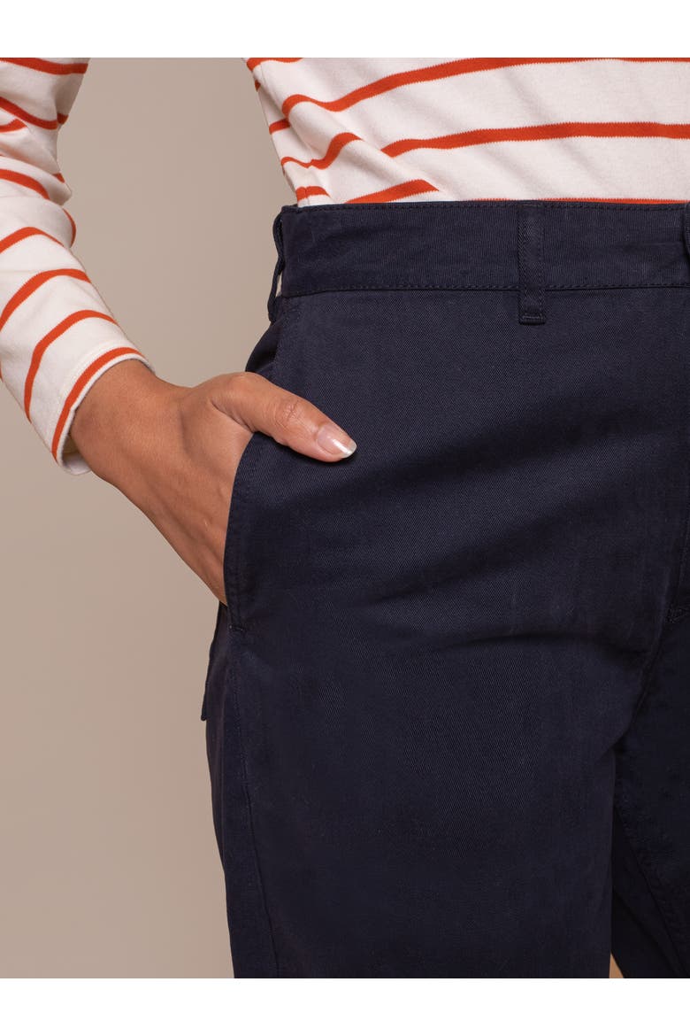 Barrel Leg Pant, Alternate, color, Ink Well