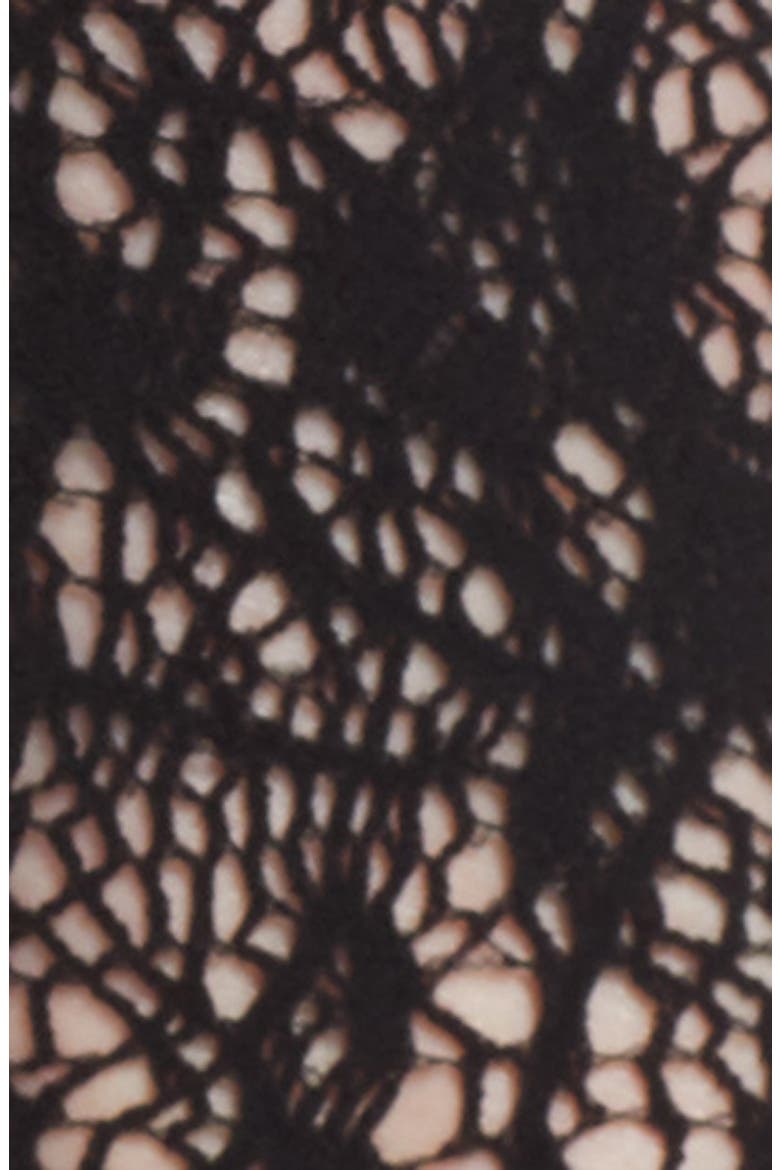 Net Crew Socks, Alternate, color, BLACK