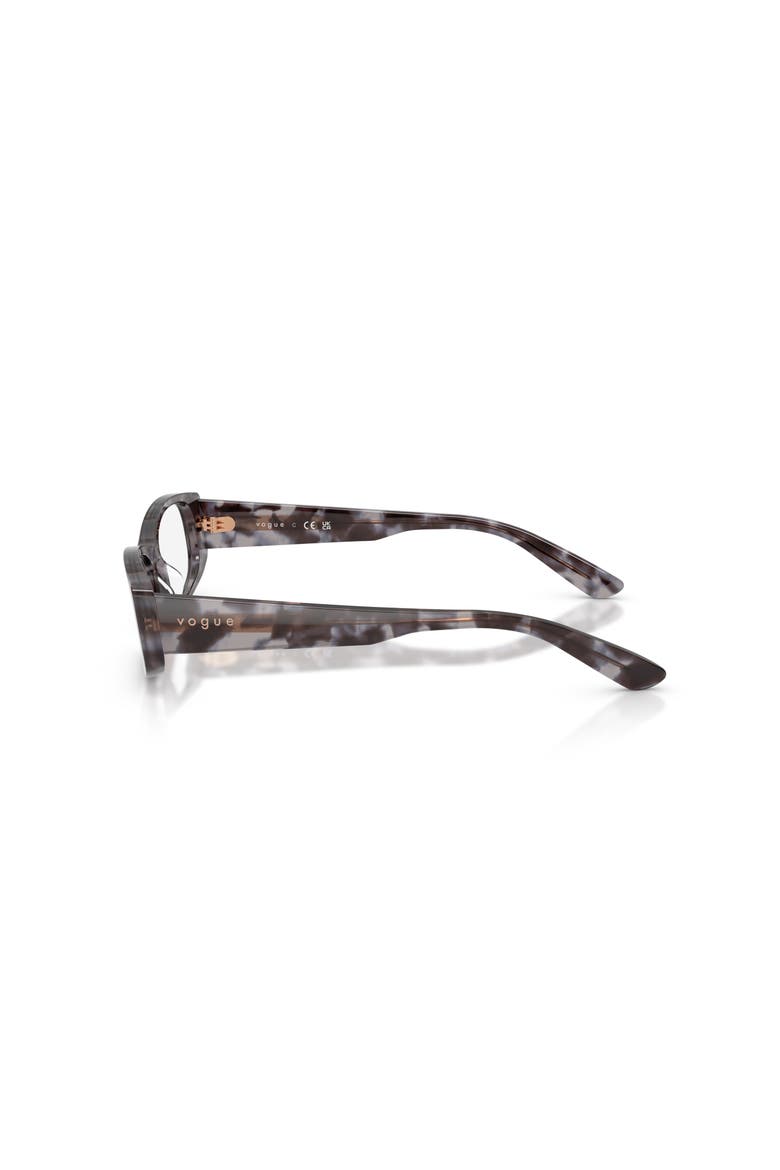 51mm Rectangle optical glasses, Alternate, color, Tortoise