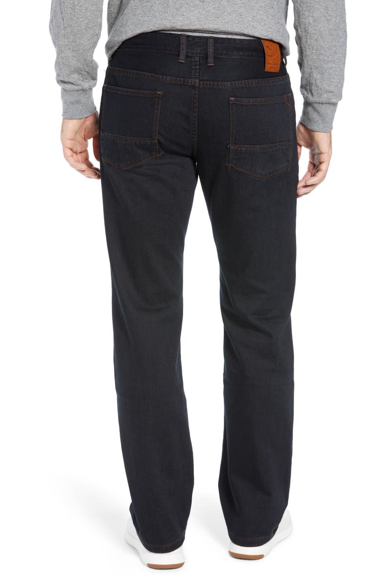 Tommy Bahama Antigua Cove Authentic Standard Fit Jeans, Alternate, color, Black Overdye