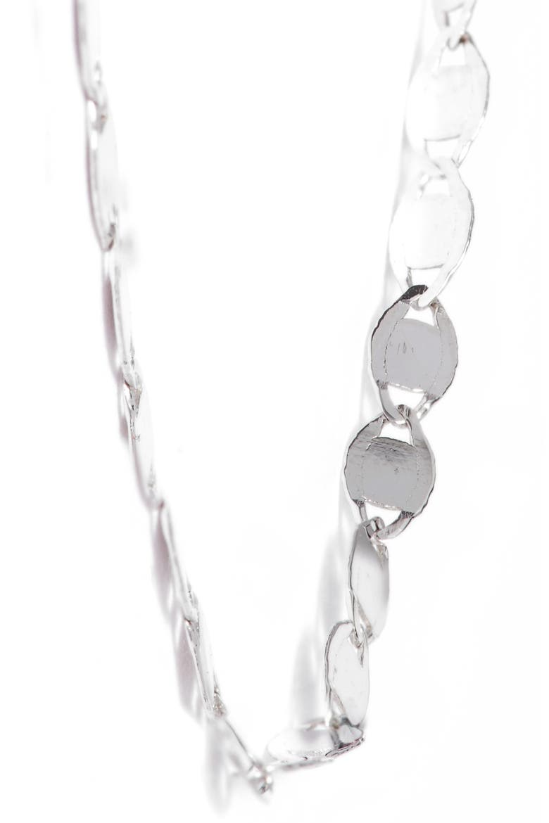 Petite Nude 14K Gold Chain Choker, Alternate, color, WHITE