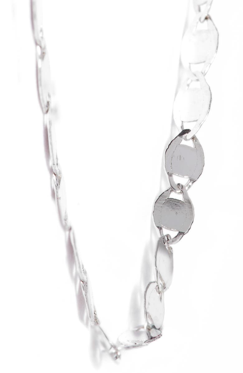 LANA Petite Nude 14K Gold Chain Choker, Alternate, color, White Gold