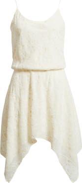 Reformation Jessamy Handkerchief Hem Minidress