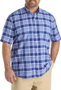 Brooks Brothers Big & Tall Non-Iron Madras Plaid Sport Shirt