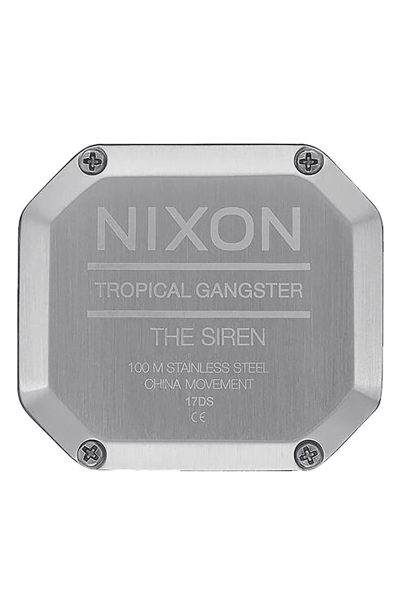 Nixon Siren Digital Silicone Strap Watch, 38mm, Alternate, color, 