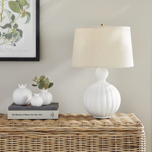 Napa Home & Garden Nessa Table Lamp In White