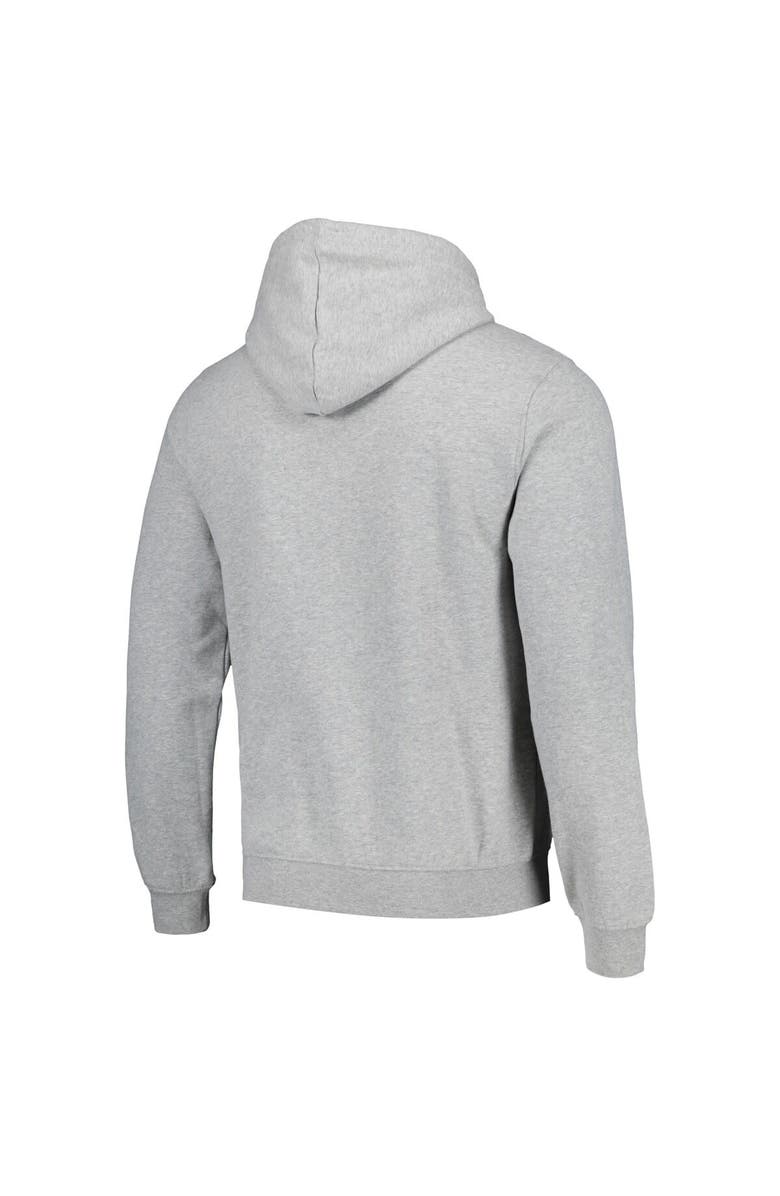 New Era Men's New Era Heather Gray San Francisco 49ers Retro Pullover Hoodie, Alternate, color, Heather Gray