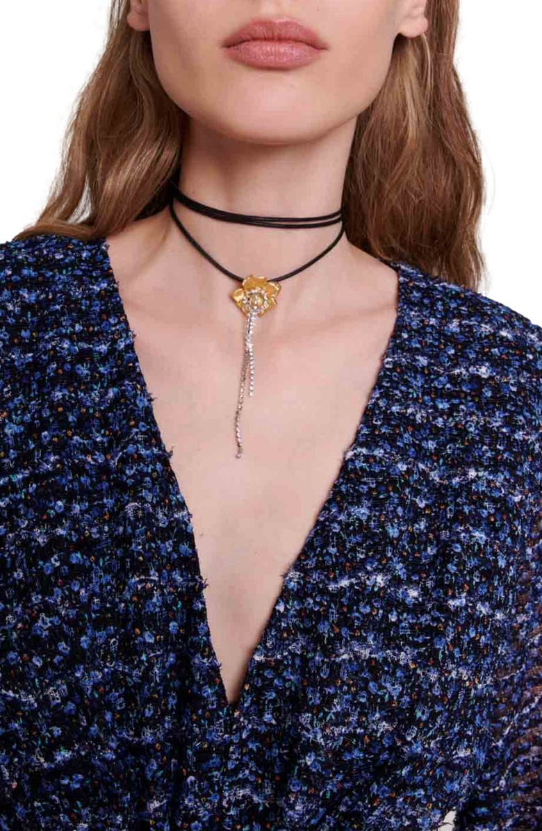 maje Rwali Bouclé Minidress, Alternate, color,