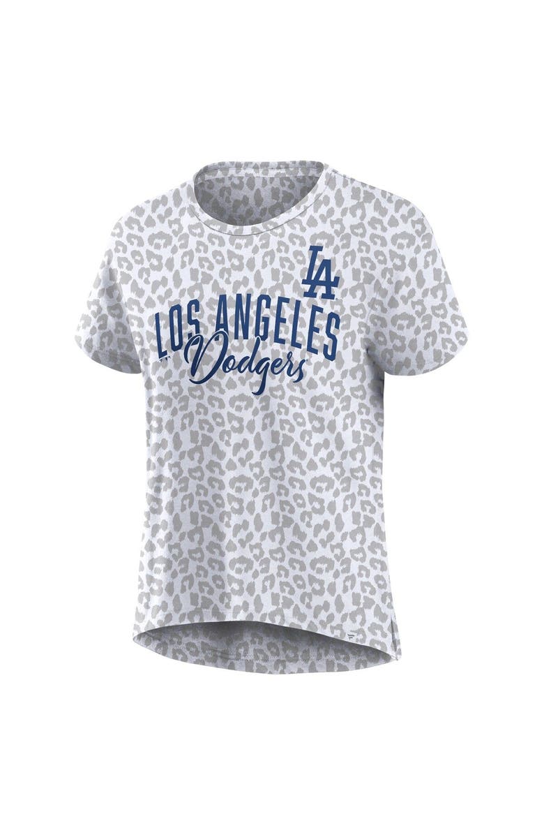 FANATICS Women's Fanatics Branded White Los Angeles Dodgers Bat T-Shirt, Alternate, color, White