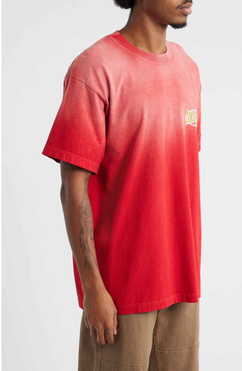 MARKET Saloon Cotton Graphic T-Shirt, Alternate, color, Salsa