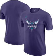 Nike Men's Nike Purple Charlotte Hornets Essential T-Shirt