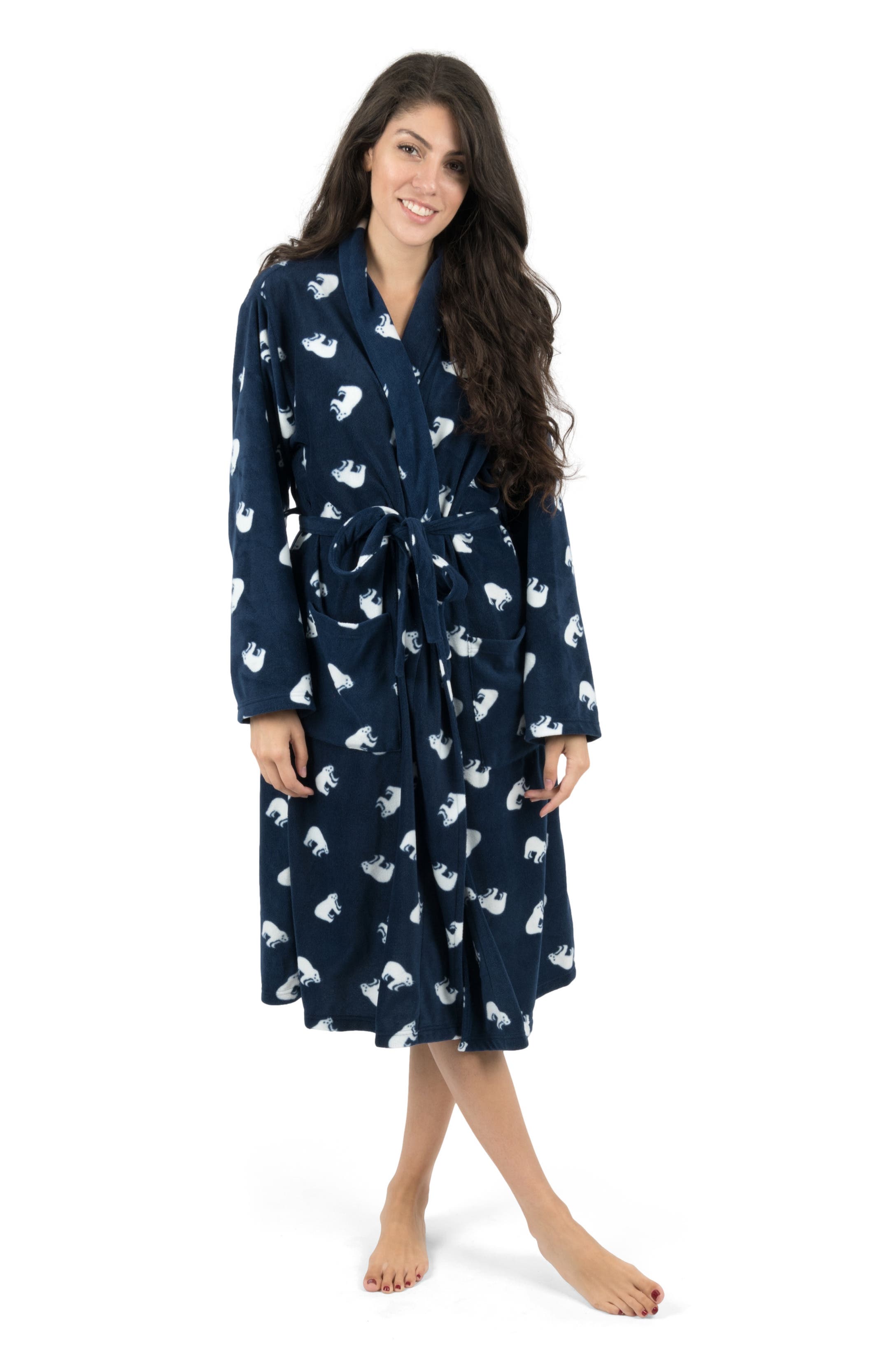 Polar Bear Navy Blue