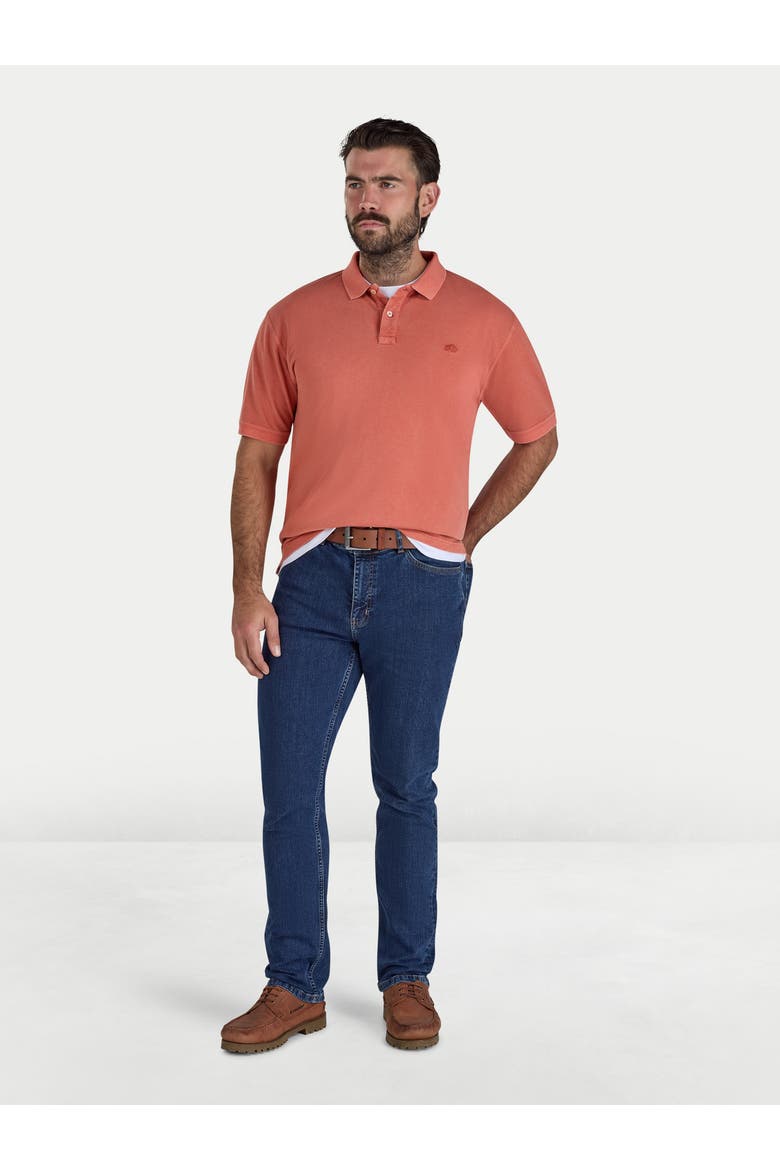 Garment Dyed Polo Shirt, Alternate, color, Burnt Orange