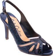 LADY COUTURE Rhinstone Slingback Sandal