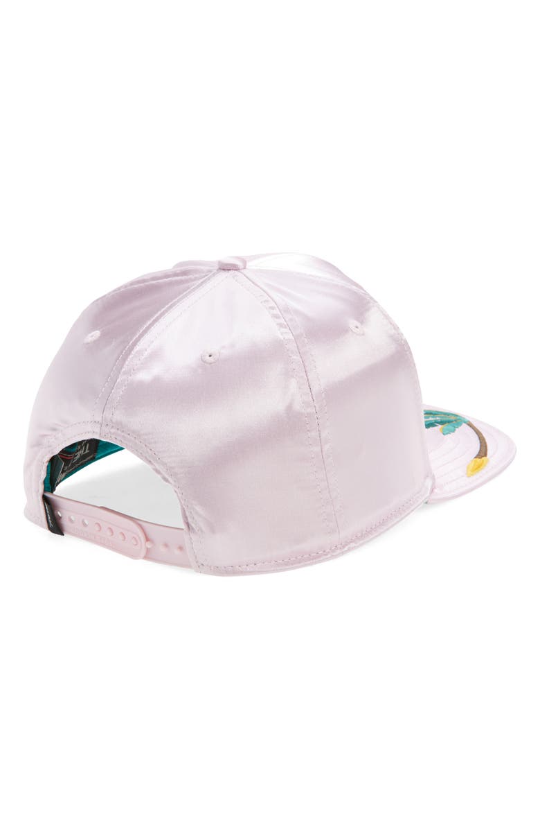 Goorin Bros. Dyrty Myrtle Adjustable Snapback Cap, Alternate, color, Coral Pink