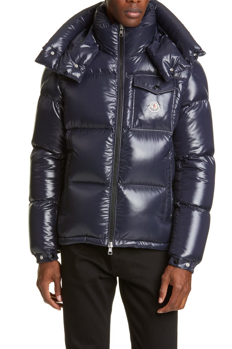 Montebeliard Down Puffer Jacket, Main, color, NAVY