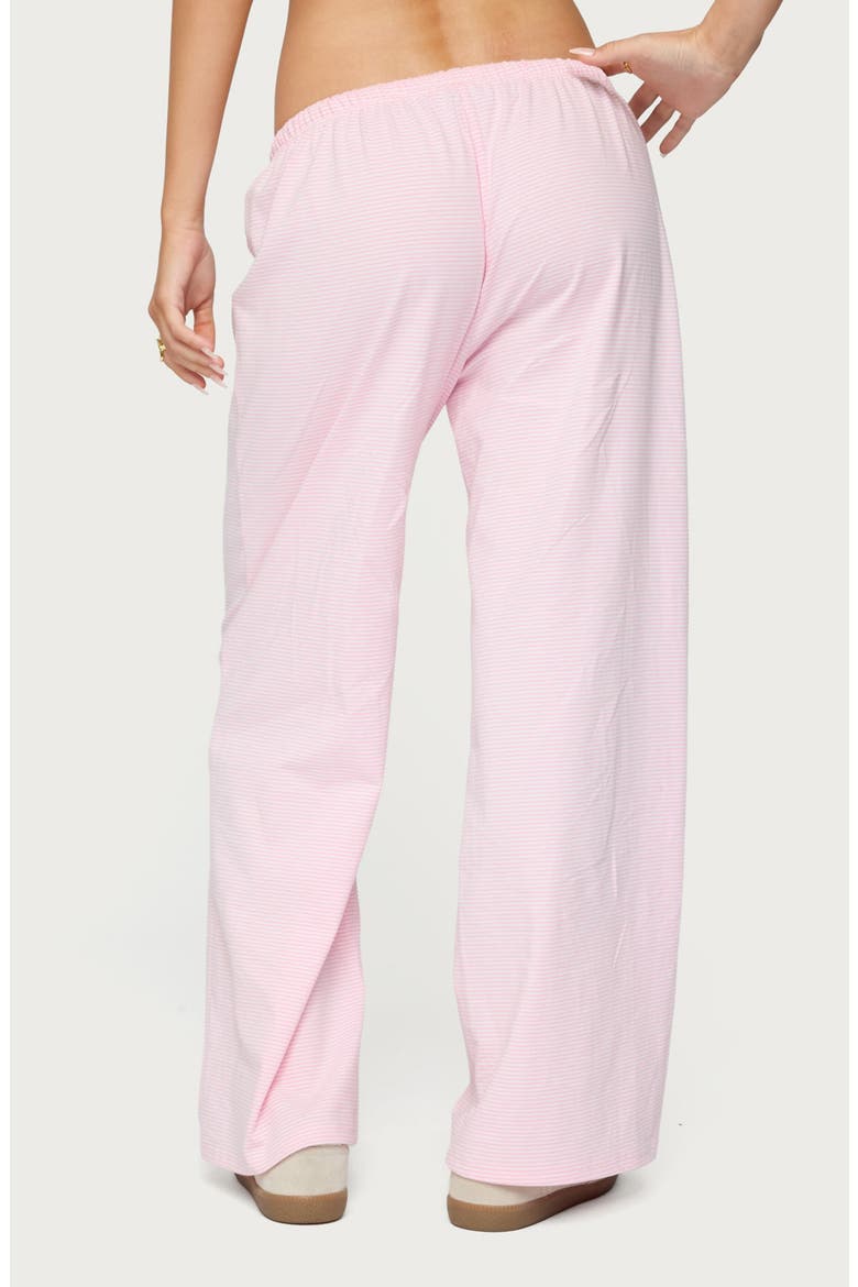 Olivia Stripe Relaxed Fit Drawstring Pants, Alternate, color, LIGHT-PINK