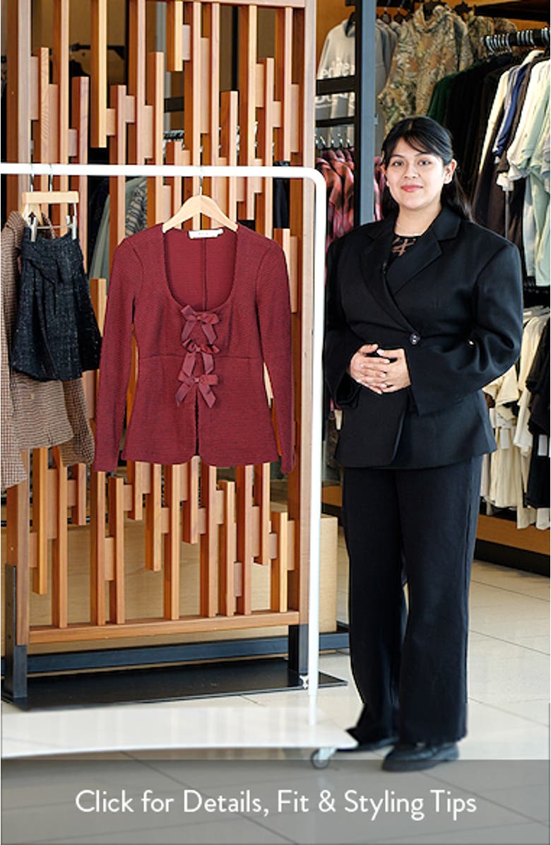 Split Front Bow Top, sales video thumbnail