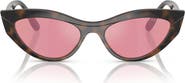 VOGUE 52mm Polarized Cat Eye Sunglasses