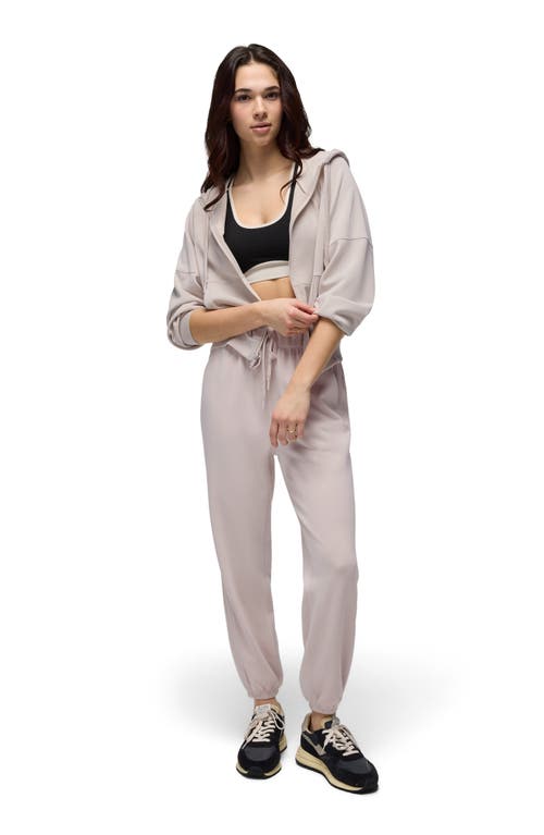 Prana Shea Full Zip Hoodie In Almond