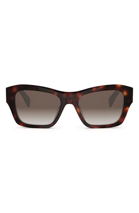 Triomphe 54mm Butterfly Sunglasses