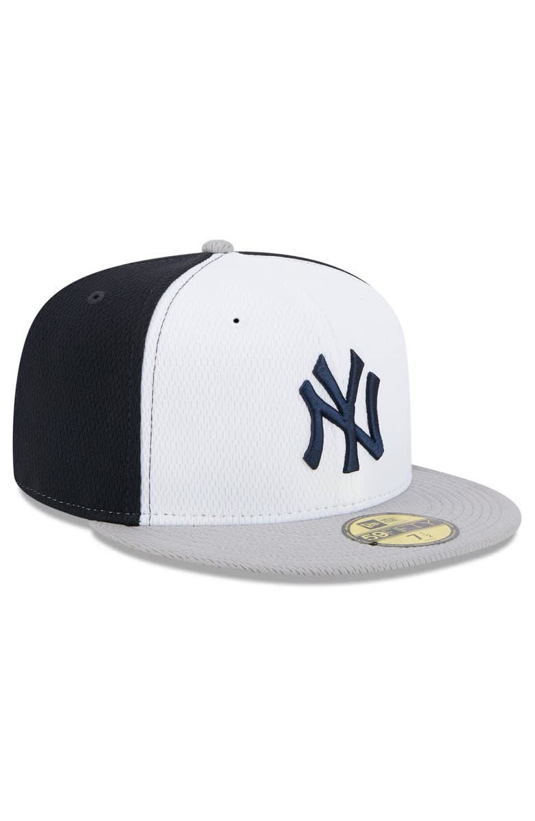 New Era Men's New Era Navy/Gray New York Yankees 2025 MLB Clubhouse 59FIFTY Fitted Hat, Alternate, color, Navy
