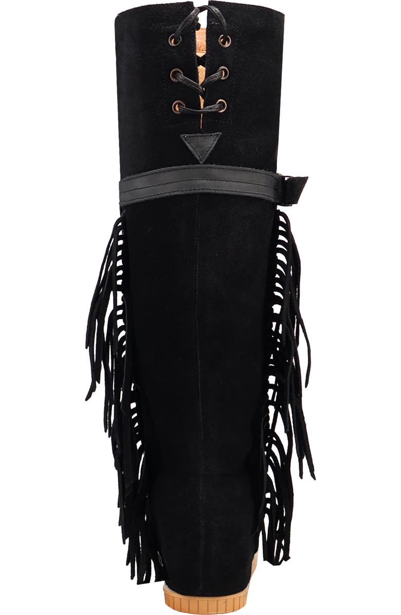 Dingo Fringe Moc Toe Boot, Alternate, color,