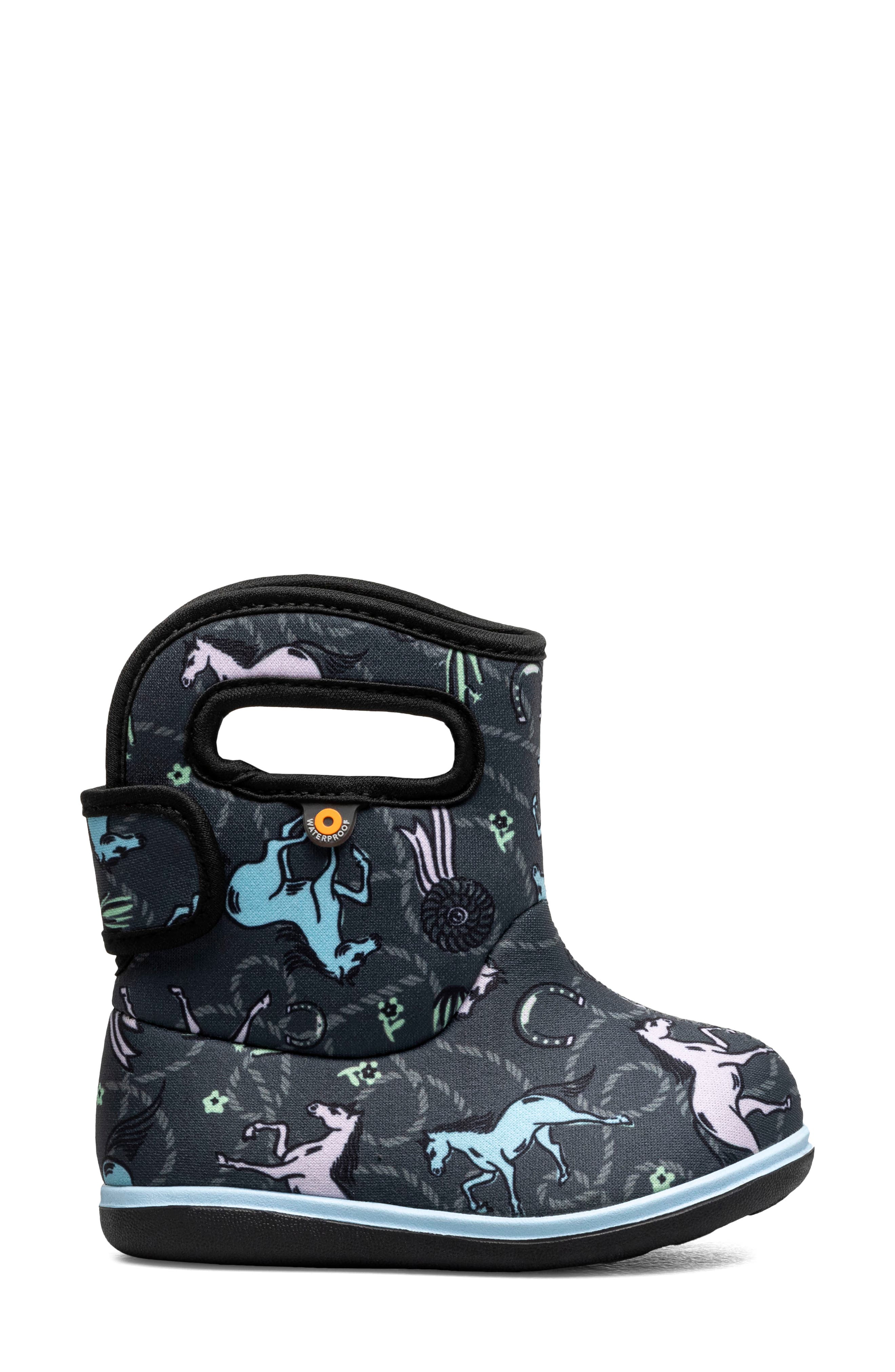 Baby Bogs II Insulated Waterproof Boot, Alternate, color, DK GRAY MULTI