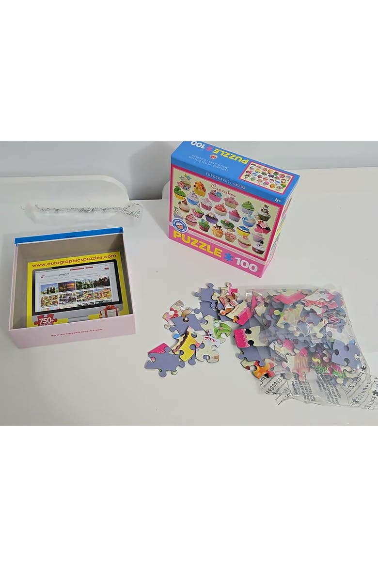 Cupcakes 100 Piece Puzzle, Alternate, color, Multicolored