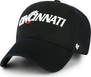'47 Men's '47 Black Cincinnati Bearcats Clean Up Adjustable Hat