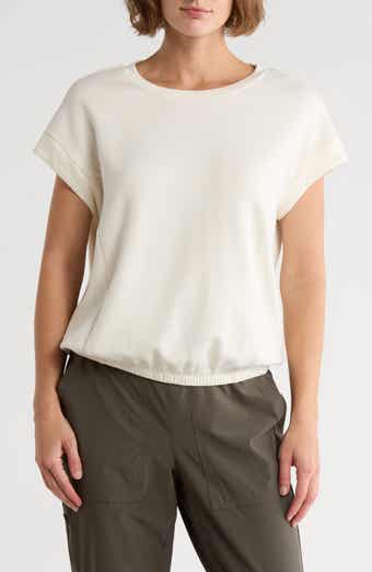 APANA Dolman Sleeve Scuba Knit Top