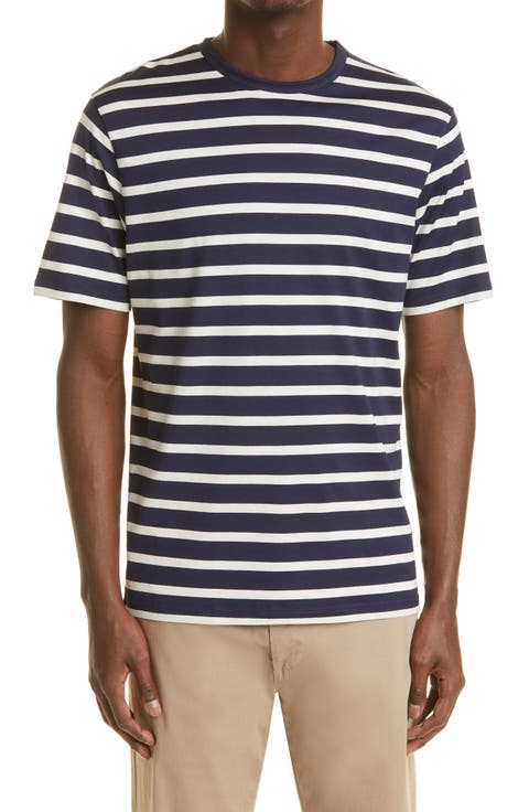 Stripe Crewneck T-Shirt