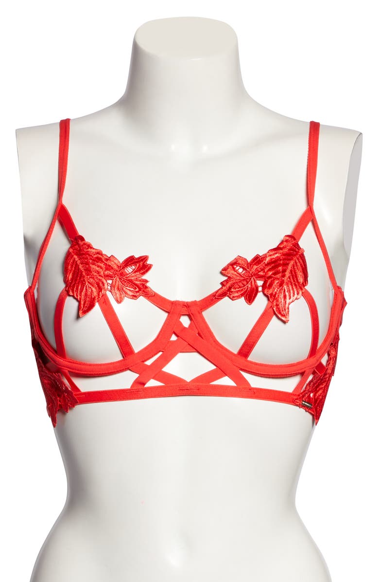 Bluebella Nikita Underwire Open Cup Bra, Alternate, color,