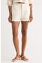 selected Natural Slubby Twill White