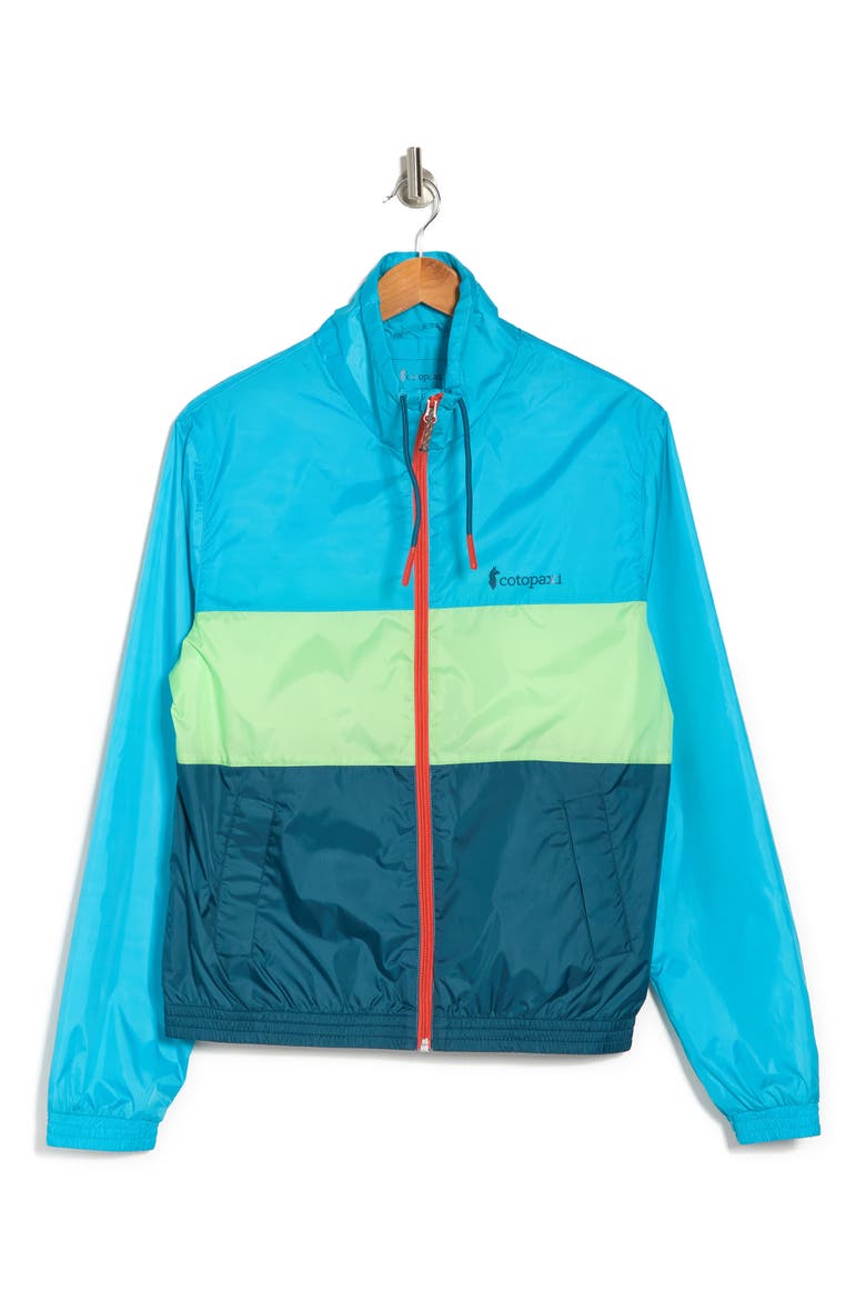 Teca Vista Windbreaker Jacket, Alternate, color, OPEN WATERS