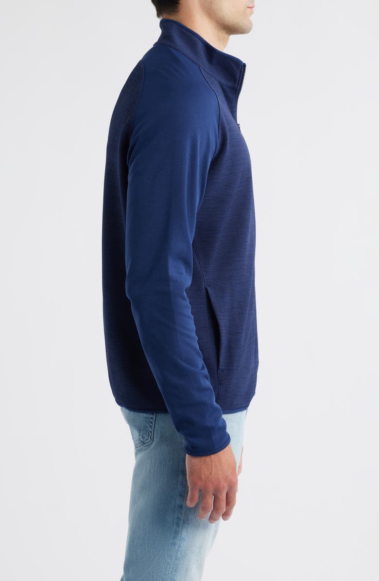 Peter Millar Vista Hybrid Performance Zip Jacket, Alternate, color, Navy