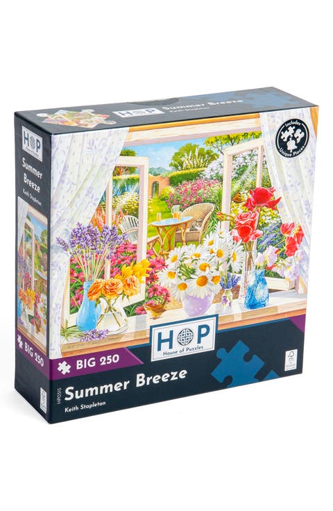 Summer Breeze Big 250-Piece Jigsaw Puzzle